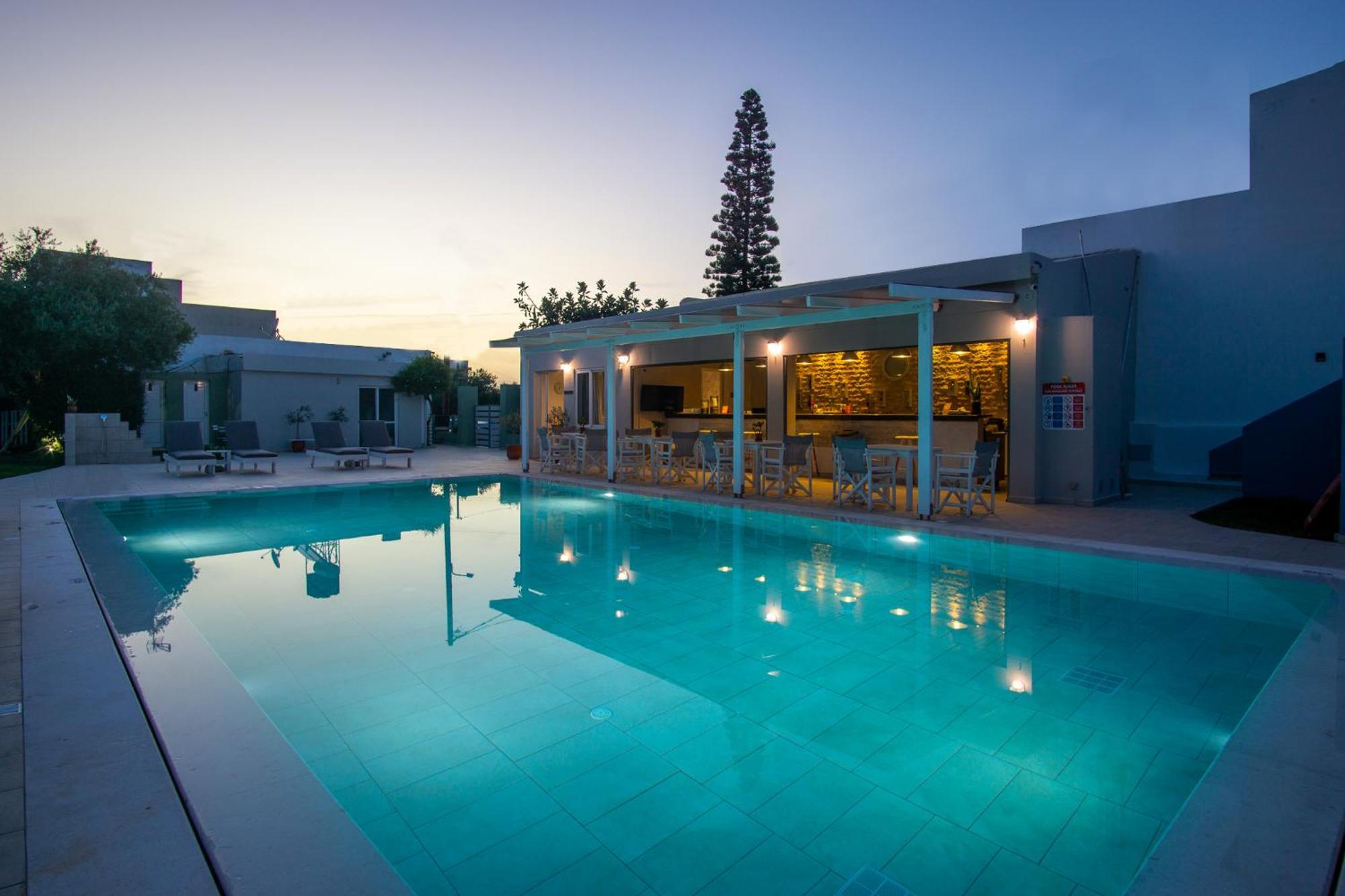 Aparthotel Golden Sun Boutique à Malia Extérieur photo